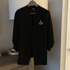 MONAT customize DKNY emerging founder fitted blazer size x small